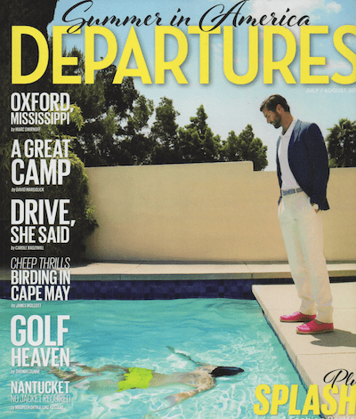 Departures article featuring Lake Kora, one of SMP Venture's current projects